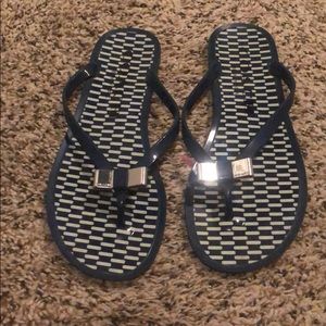 Coach Jelly flip flops